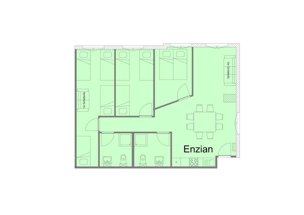 Apartments Tempelhof Берлин Экстерьер фото